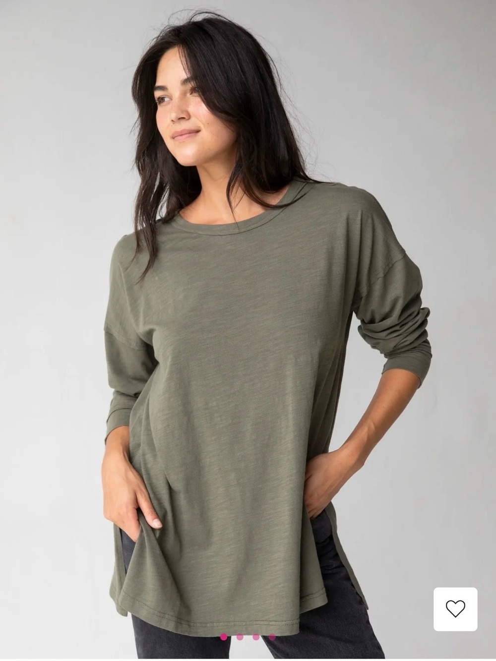 Hang Around Cotton Tunic by Natural Life